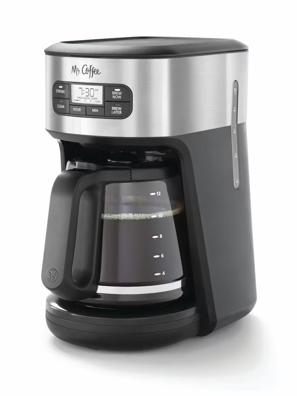 Mr. Coffee 12-Cup Programmable Coffee Maker with Automatic Cleaning Cycle NWT